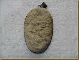 Liontin Gading ukir naga Liontin Gading ukir naga