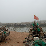 Qingdao - Port de pêche ? Pavillon chinois