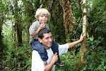 Cruz - the only monkey we spotted this day had blond hair and blue eyes, Monkey Trail, Abra Patricia - Alto Nieva Reserve, Peru