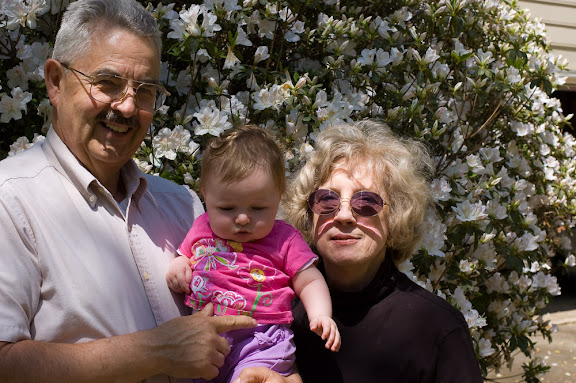 Sam and the grandparents...