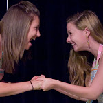 The Shallow End, by Wendy MacLeod. Directed by Meghan McCarthy (part of Boys & Girls). May 16 - June 15, 2008. (l to r) Zoe Levin, Emma Jane Hostetler. Photo Credit: Brian McConkey.