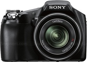 SONY DSC-HX100V camera with built-in GPS