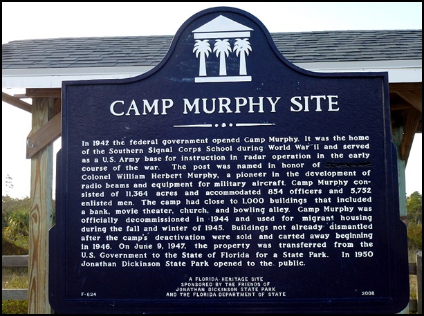03l - Hobe Tower - Camp Murphy Sign