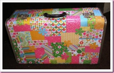 Recycled Suitcase