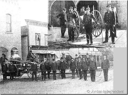 Jordan Fire Department - 1887 - ©Jordan Independent Jordan Fire Department - 1887 - ©Jordan Independent