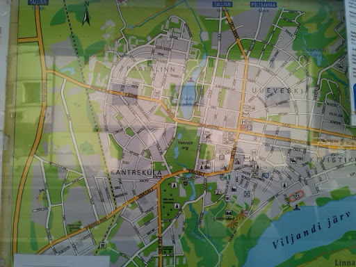 Map Of Viljandi