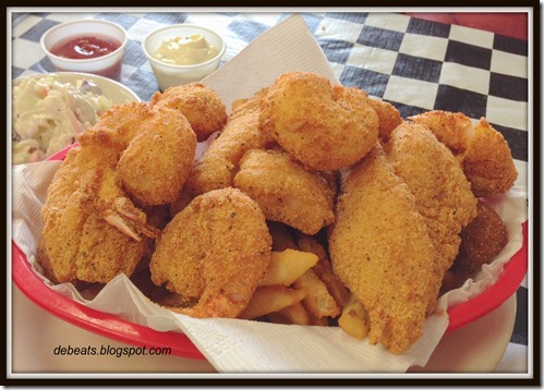 sweet tea cafe shrimp and catfish framed