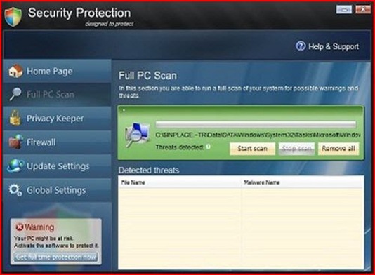How to remove Security Protection Malware