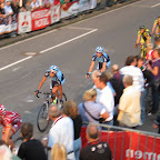 Khalid Bounida from the Marco Polo Cycling Team in action in the pro race in Neuss (Germany) (photo: Francis Cerny)