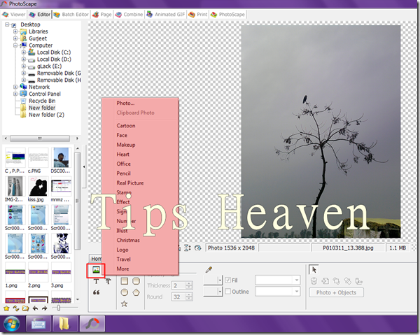 photoscape , photo, effects