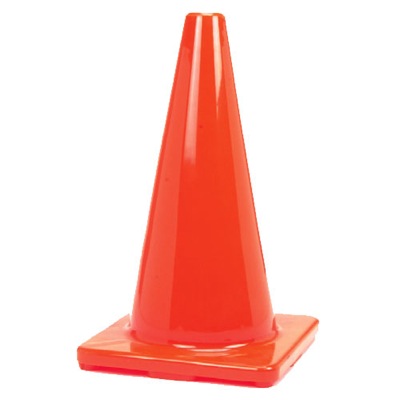 218481-rubber_orange_field_marker_game_cone_28_inches.jpg 218481 rubber orange field marker game cone 28 inches