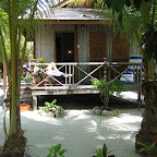 Our cabin at Sipadan Mabul Resort (SMART)