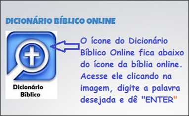 DICIONÁRIO BÍBLICO ONLINE
