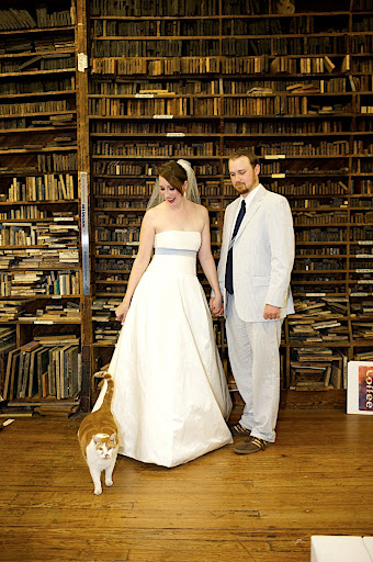 A surprise guest during portraits.
