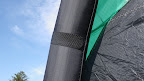 Reinforced leading edge protection of stitching