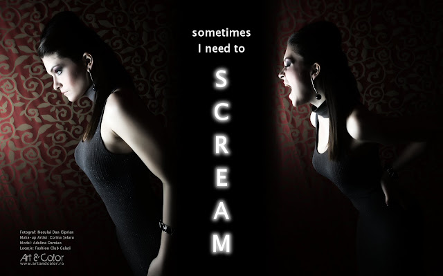 SCREAM - sedinte foto profesionale - http://artandcolor.ro