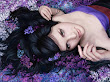 Puple Flowers Under Beauty