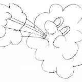 DIBUJOS PARA COLOREAR EL VIENTO