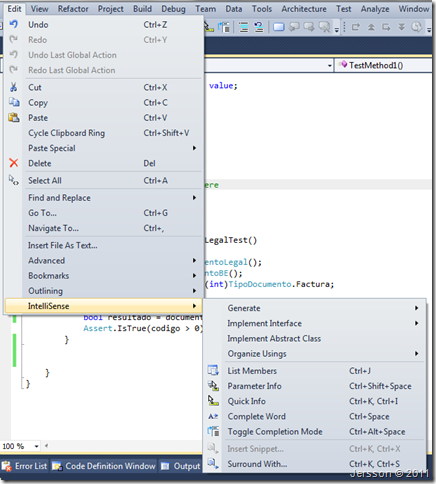 visual studio 2015 intellisense async