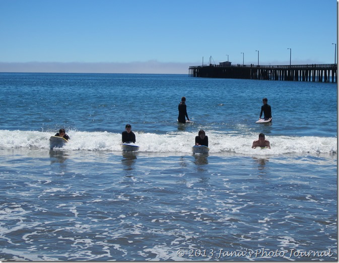 Boogie Boarding at Avila Beach Boogie Boarding at Avila Beach