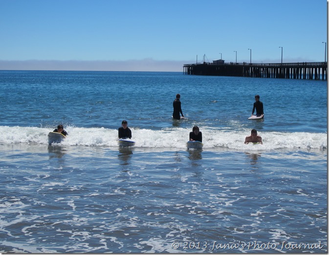 Boogie Boarding at Avila Beach