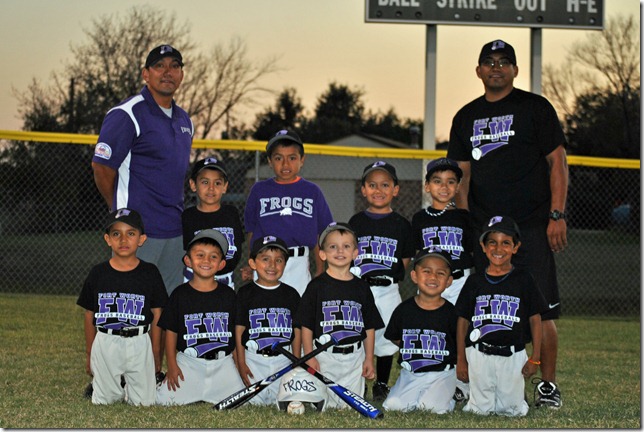 frogs team pic