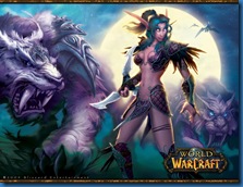 Night Elf Babe from Warcraft Night Elf Babe from Warcraft