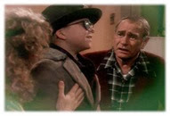 c0 Ralphie in a dream sequence from A Christmas Story; he’s saying ‘It… was… soap poisoning…’