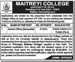 maitreyi college