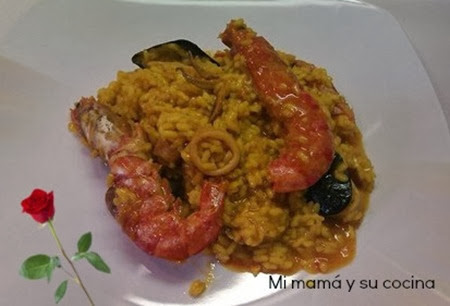 Receta Paella Marisco Receta Paella Marisco