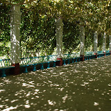 Turfan - Putaogou à l'ombre des treillis