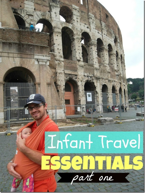 infant travel essentials part one
