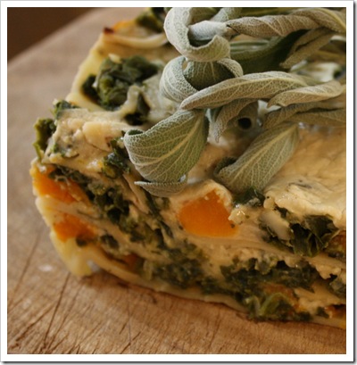 autumn lasagna