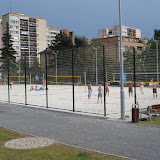 Volleyball courts at Areal Gutova