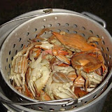 Cooking Blue Crabs.