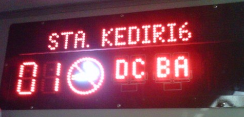 KA Majapahit : Display Stasiun KA Majapahit : Display Stasiun