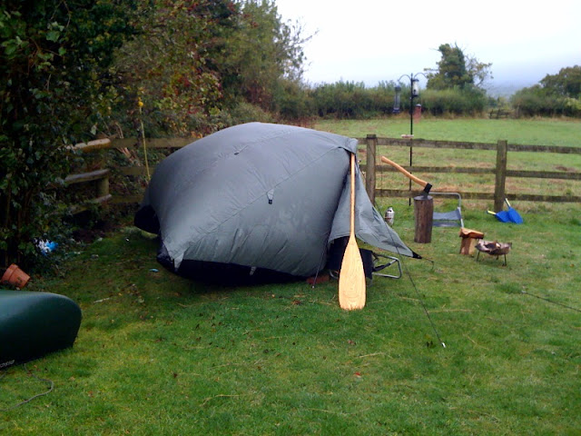 This happened!!! the air was forced inside and then trapped inside! Wierd. to be very fair though only a dome tent will stay up in this spot in Big Wind, so that's OK: it did very well actually and being able to zip up the front and lower the front canopy meant it lasted for a long time without a problem, only when a full on storm force hit it did this happen...!