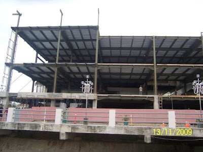 Entrance Building, dalam progress