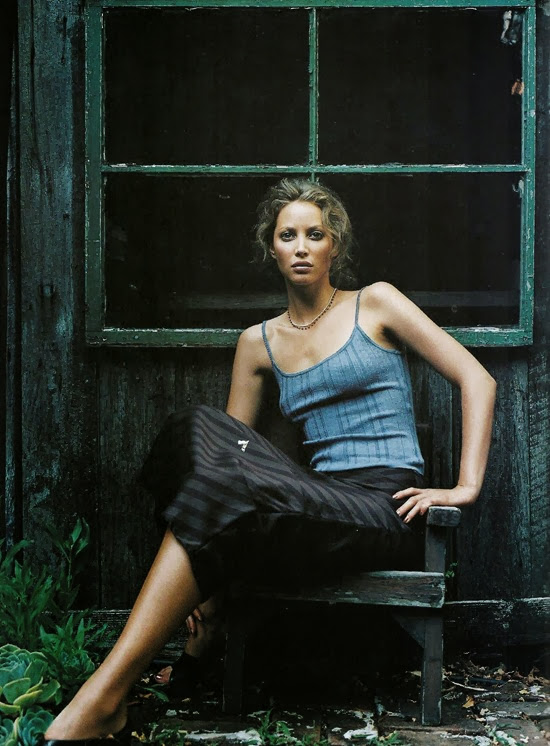 Marie Claire, January 1997 Christy Turlington by Kelly Klein in Great Escape editorial-3