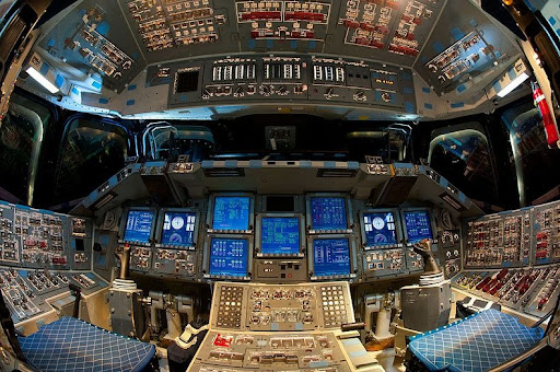 space shuttle cockpit space shuttle cockpit