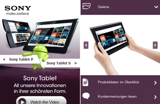 Sony-Tablets Mobile Sony-Tablets Mobile