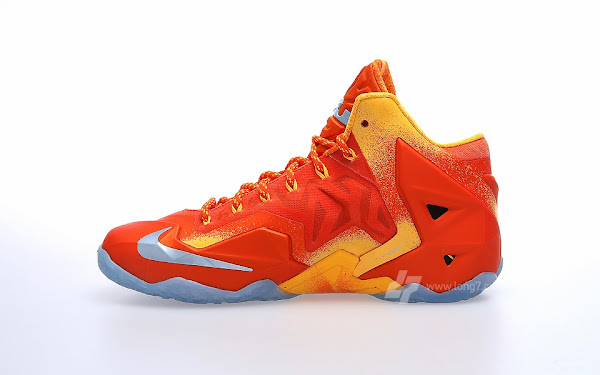 A Sizzling Look at Nike LeBron XI 8220Forging Iron8221