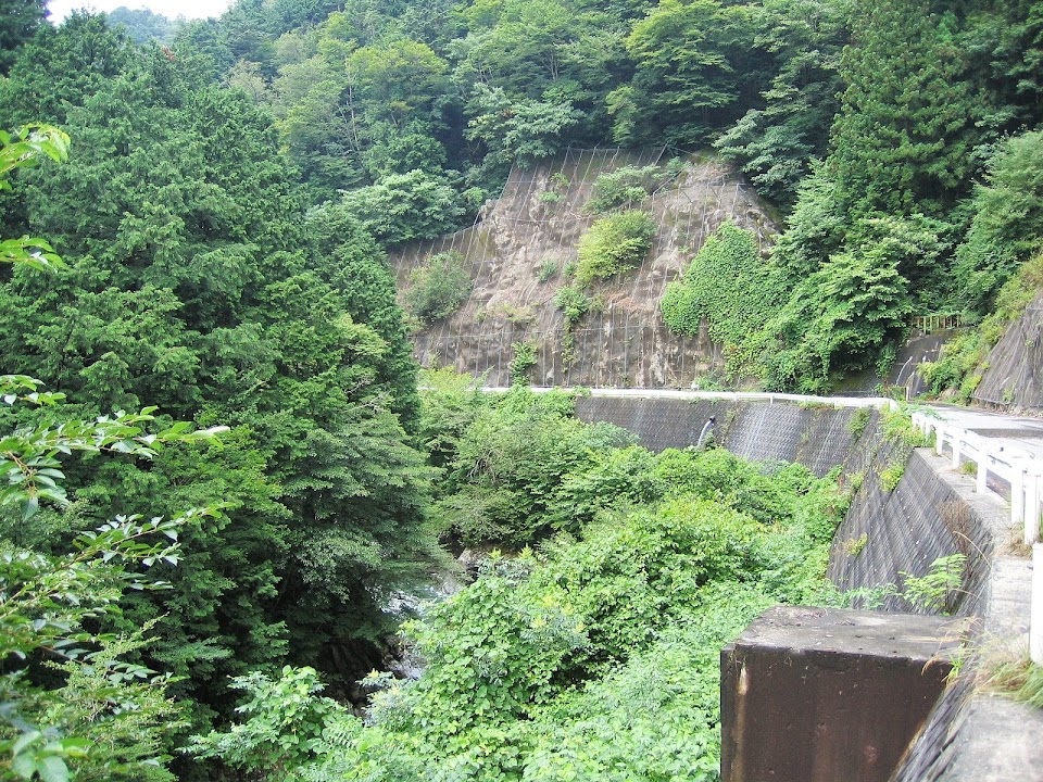 小川の大滝周辺
