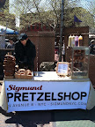 Chewy over-sized pretzels in crazy flavors. They also make a chocolate chip cookie with pretzel chunks!