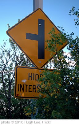 'Hidden Intersection' photo (c) 2010, Hugh Lee - license: http://creativecommons.org/licenses/by-sa/2.0/