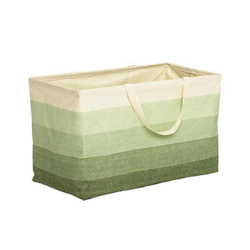 (Horizon Rectangular Crunch Can, containerstore.com) (Horizon Rectangular Crunch Can, containerstore.com)