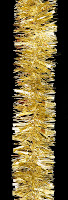 2M x 10cm Shiny Gold Chunky Tinsel