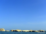 Our boat approaches the mysterious Islas Ballestas