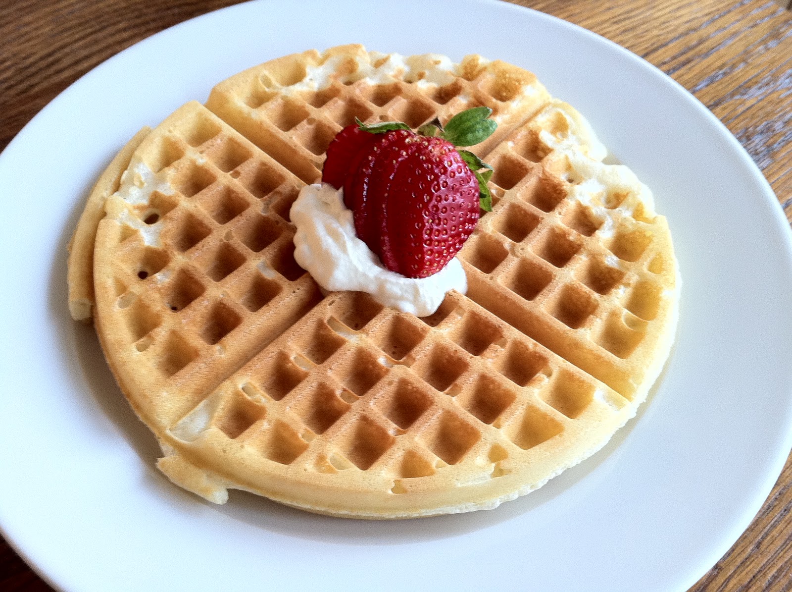 Waffle breakfast Good Taste is the Worst Vice