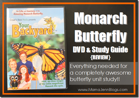 Your Backyard Monarch Butterfly DVD & Study Guide